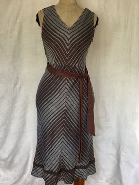 Sundance linen sleeveless dress size 8
